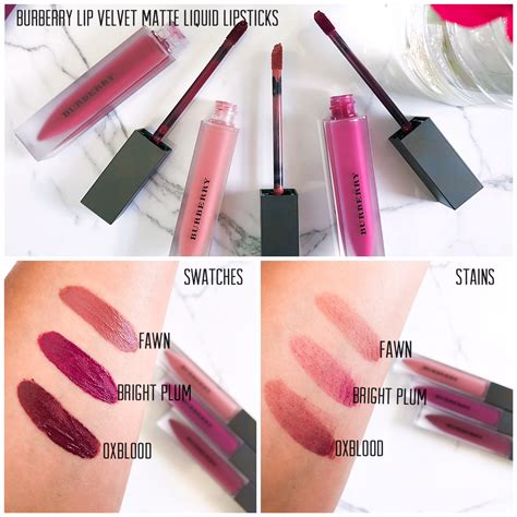 burberry velvet lip liquid black|burberry lip velvet lipstick.